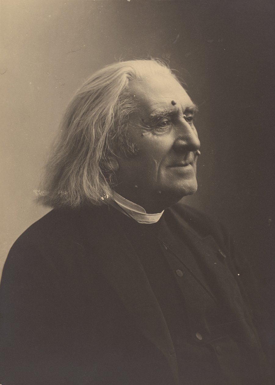 [Franz Liszt] tekijältä Nadar [Gaspard Félix Tournachon]