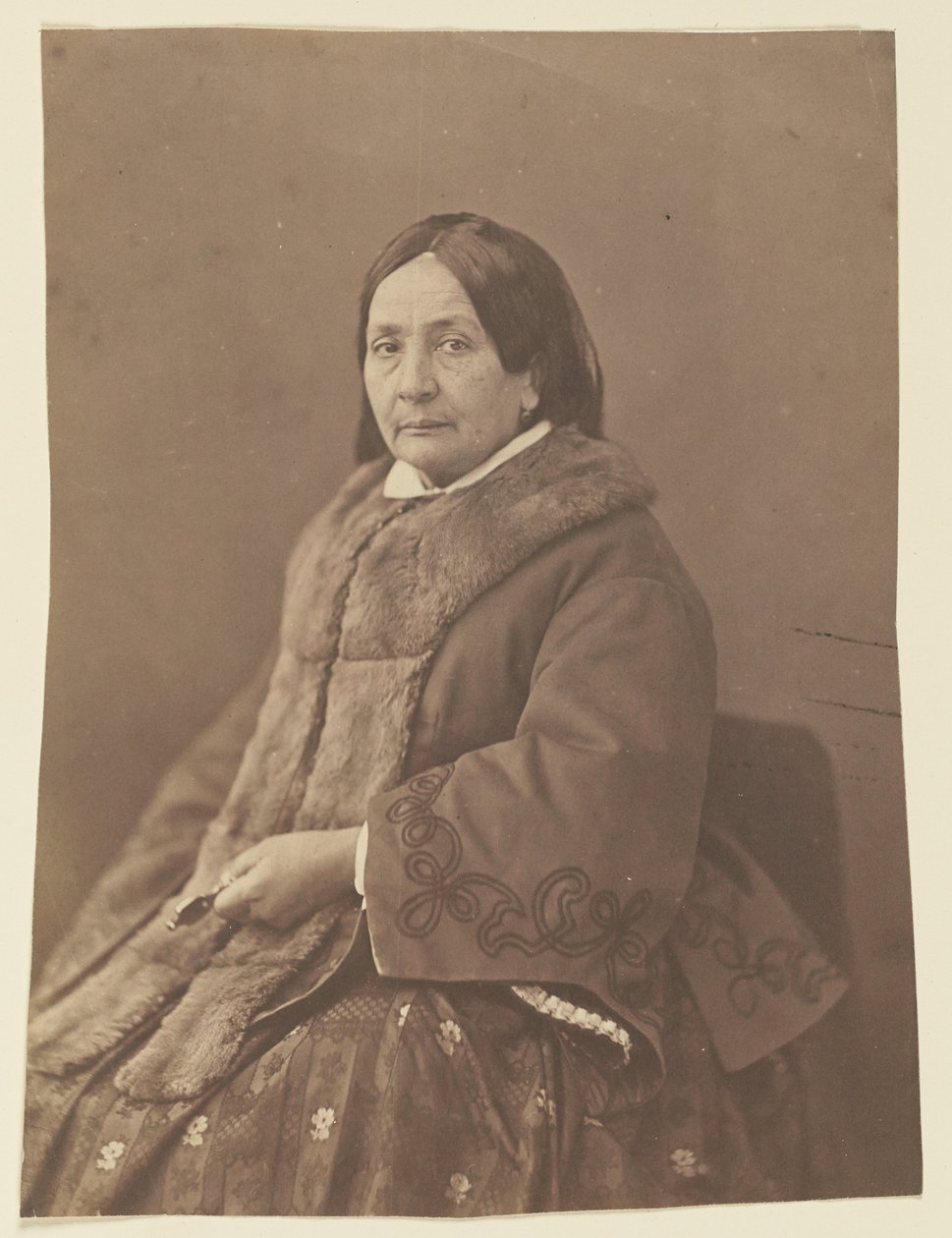 Eugénie Niboyet tekijältä Nadar [Gaspard Félix Tournachon]