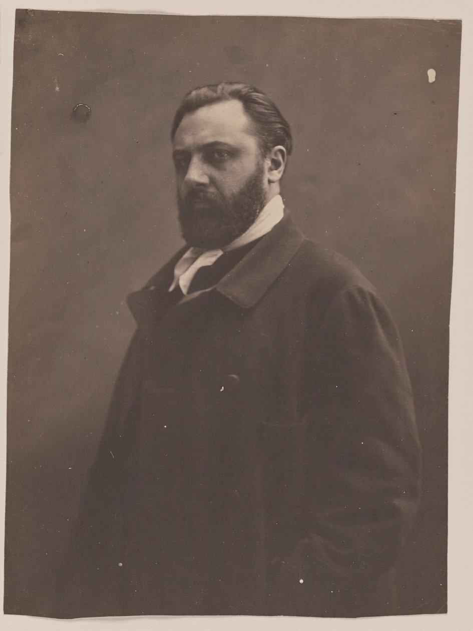 P[ierre] Petroz, tohtori Petrozin poika, taidekriitikko. tekijältä Nadar [Gaspard Félix Tournachon]
