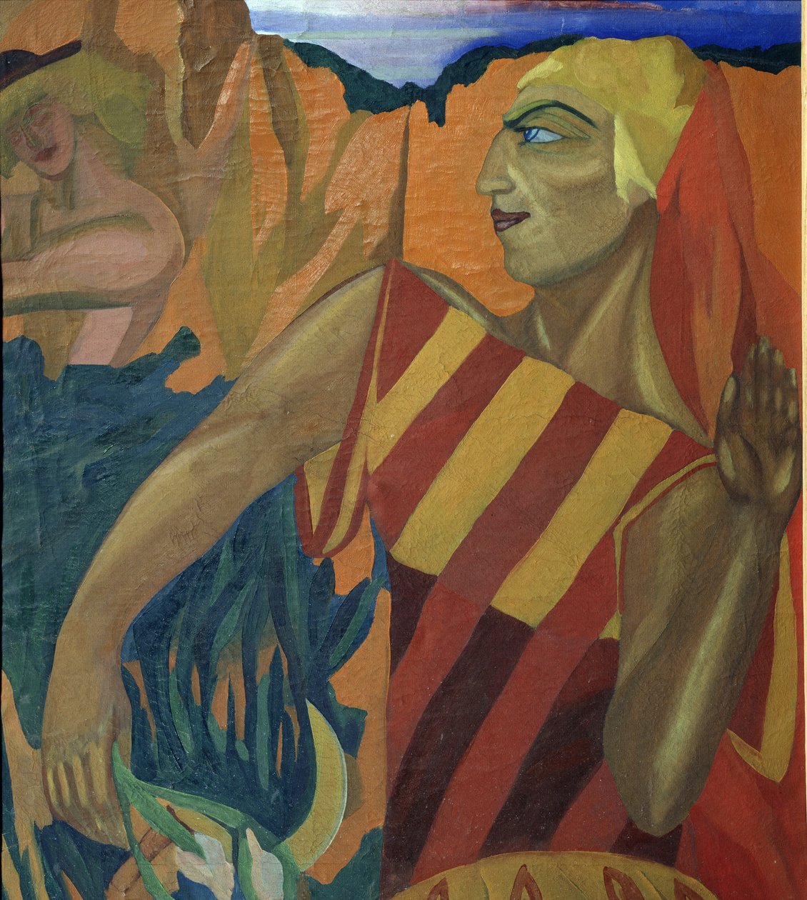 Medea. Pukusuunnittelu balettiin Kultainen fleece, 1915 tekijältä Nadezhda Vladimirovna Lermontova