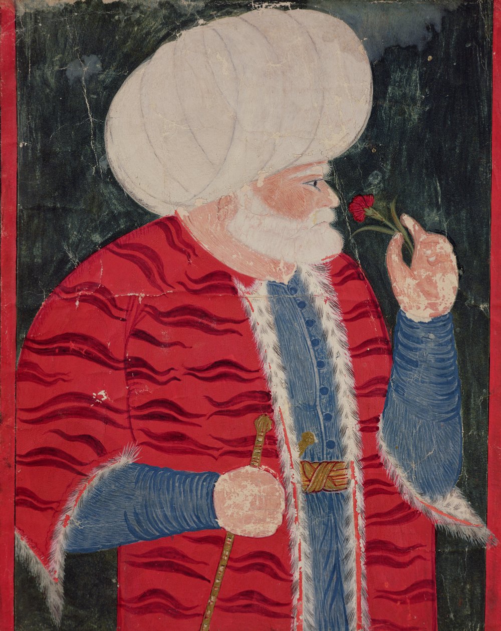 Amiraali Khair-ed-din (n. 1465-1546) 1540 tekijältä Nakkep, called Nigari Reis Haydar