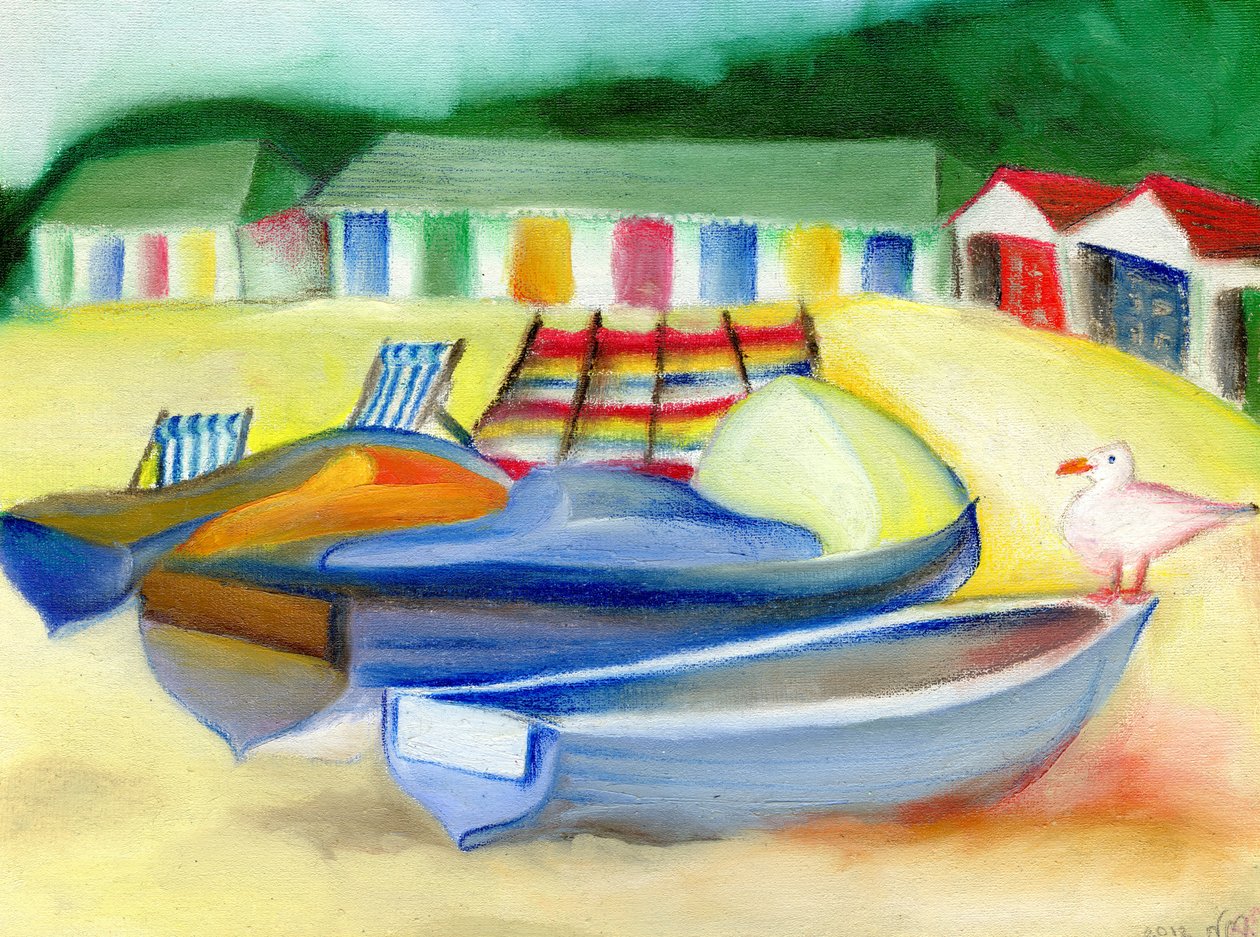 Durley Chine Seagull, 2012, tekijältä Nancy Moniz Charalambous