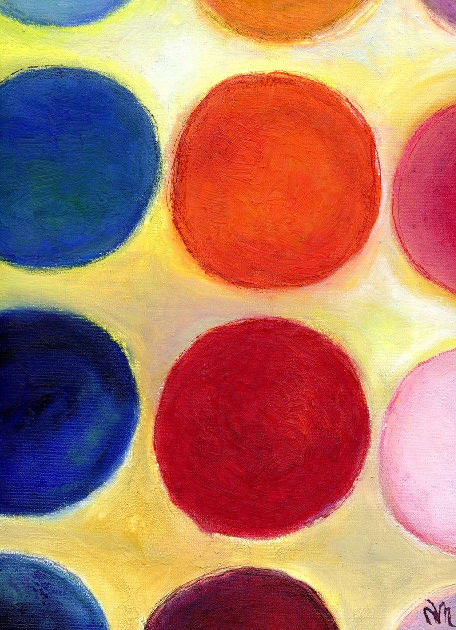 The Happy Dots 5, 2014, tekijältä Nancy Moniz Charalambous