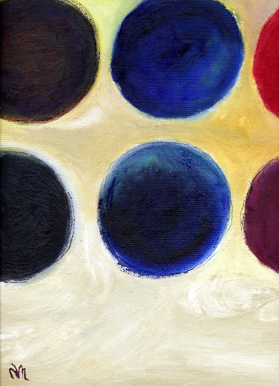 The Happy Dots 8, 2014, tekijältä Nancy Moniz Charalambous