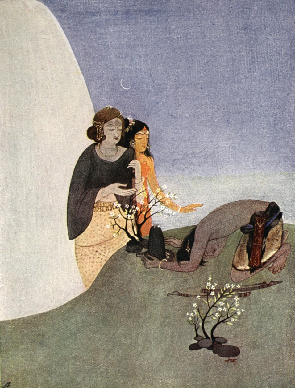 Kirat-Arjun, 1913. tekijältä Nandalal Bose