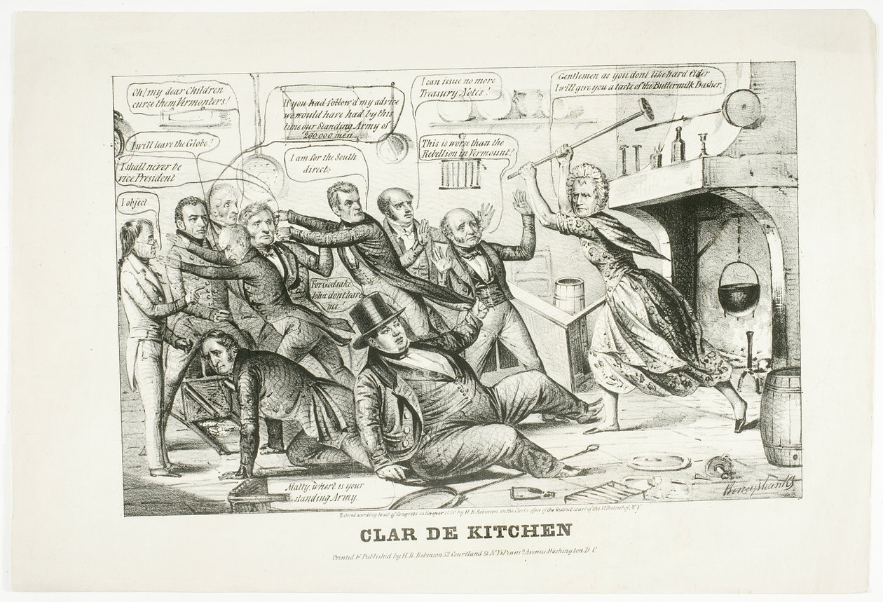 Clar de Kitchen, 1840 tekijältä Napoleon Sarony