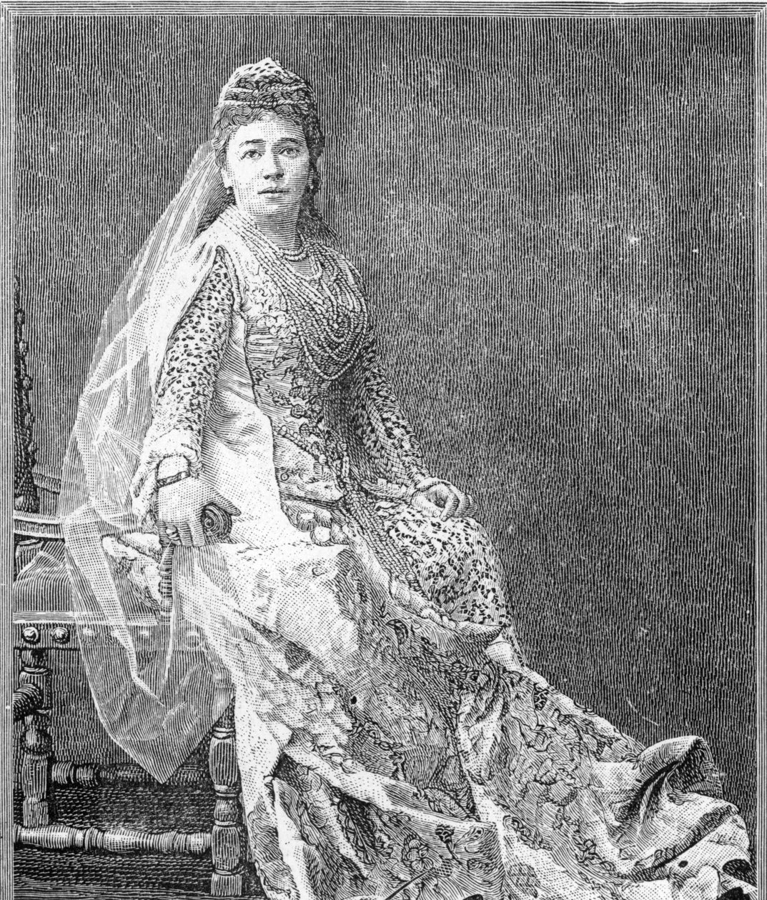 Madame Albani, 1893 tekijältä Napoleon Sarony