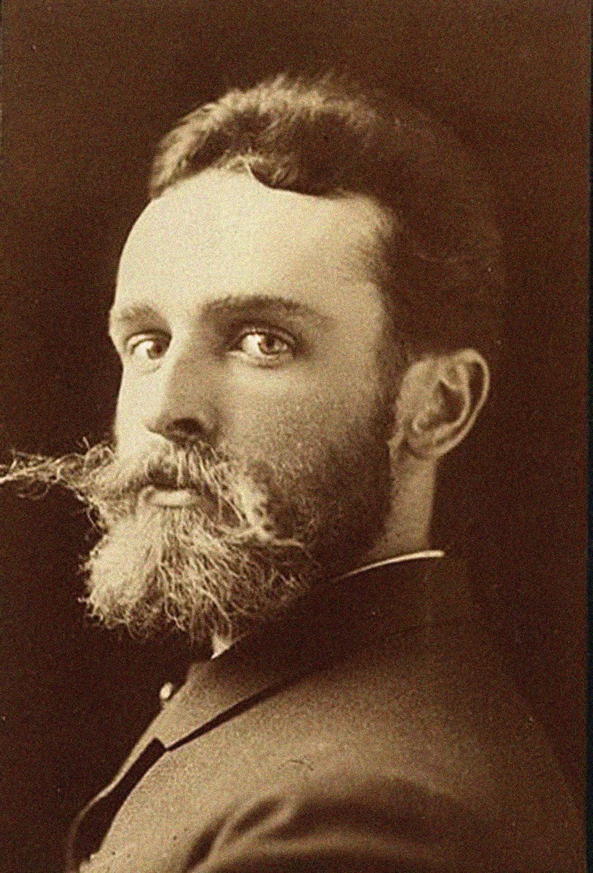 John White Alexanderin muotokuva, n. 1882 tekijältä Napoleon Sarony