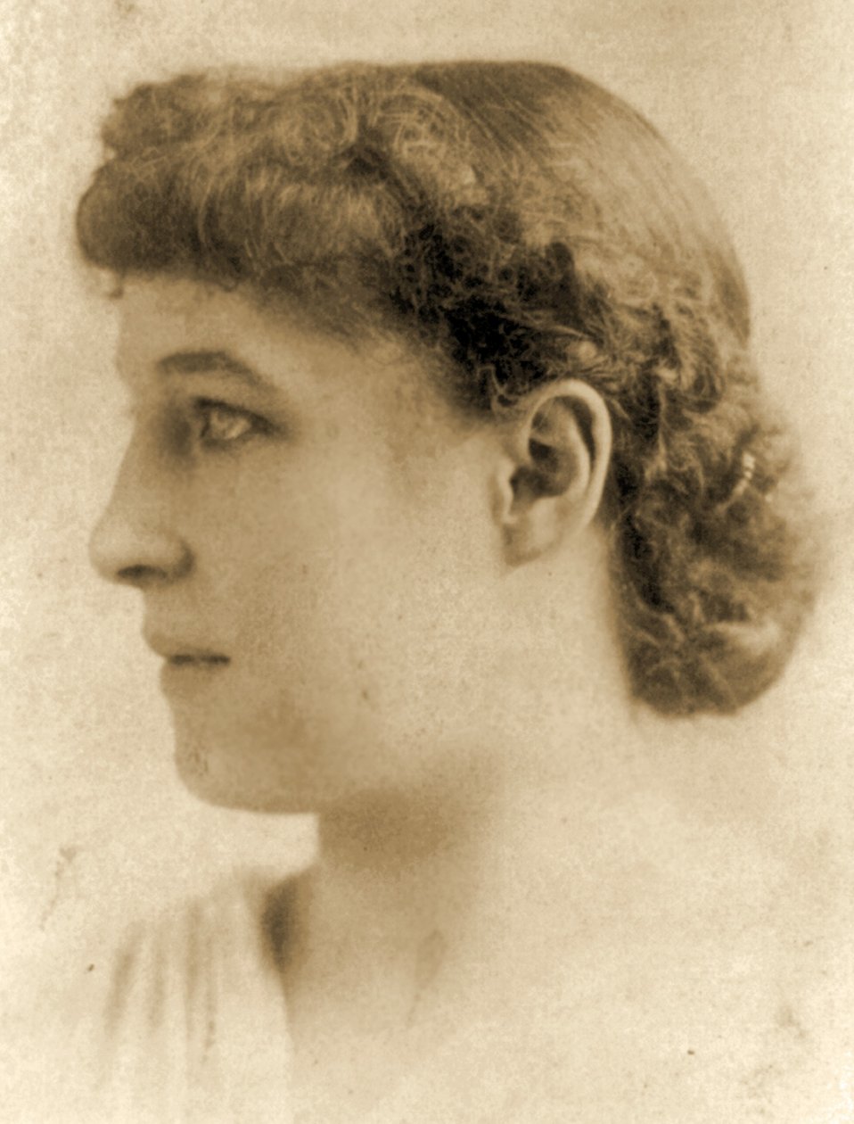 Lillie Langtryn muotokuva, n. 1887 tekijältä Napoleon Sarony