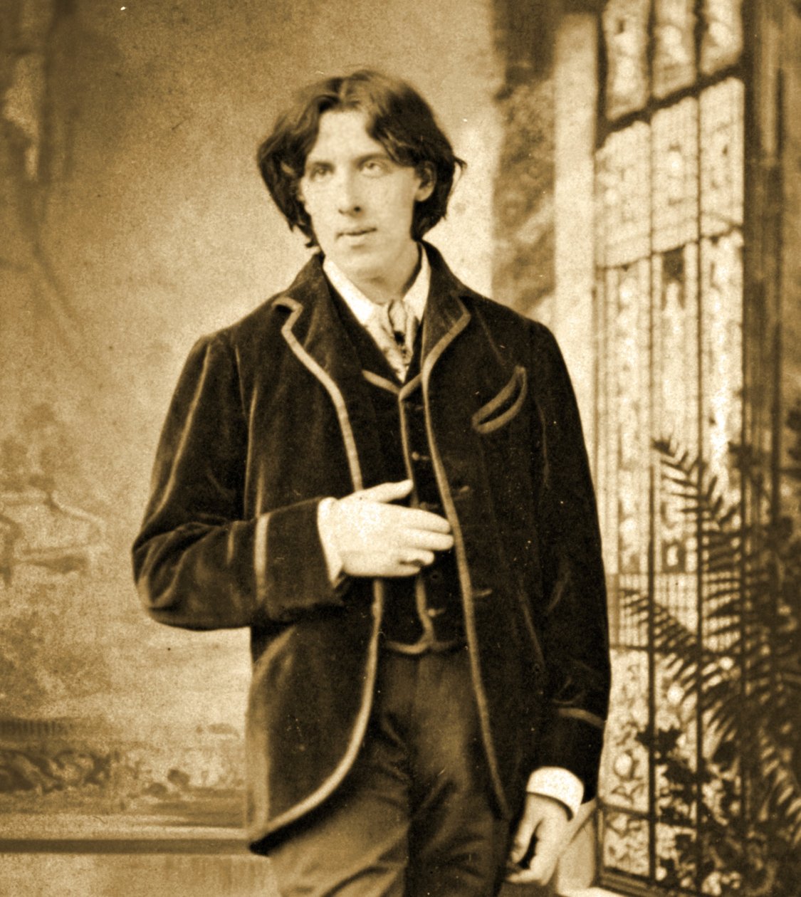 Oscar Wilden muotokuva c. 1882 tekijältä Napoleon Sarony