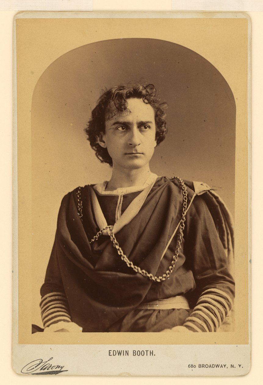 Edwin Booth tekijältä Napoleon Sarony