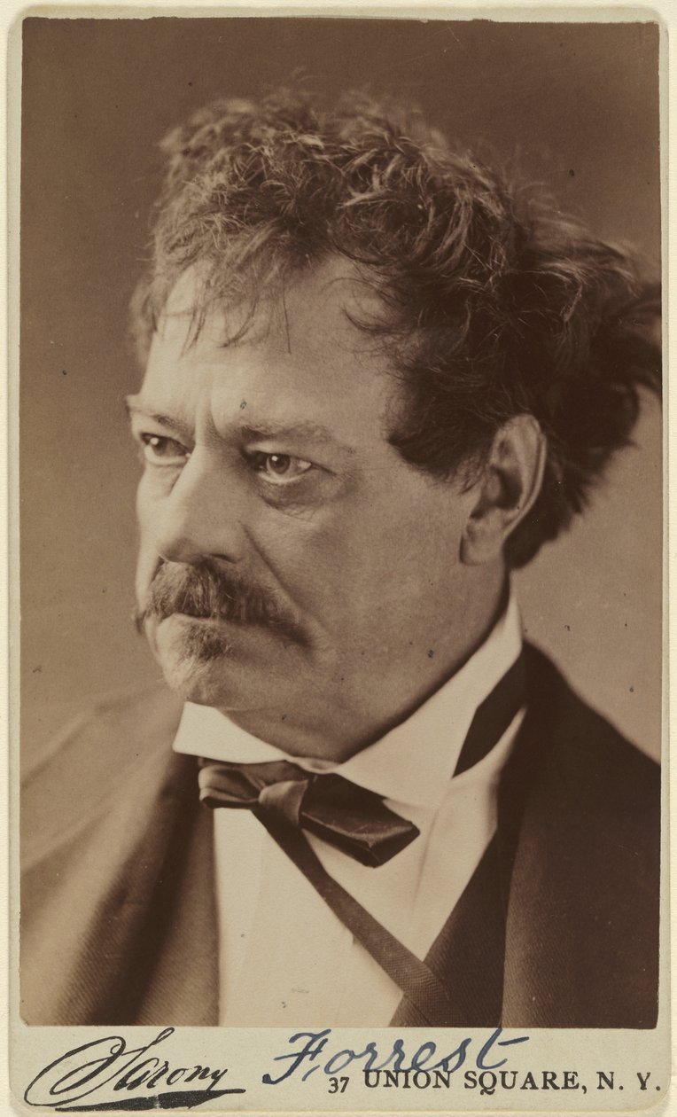 Edwin Forrest tekijältä Napoleon Sarony