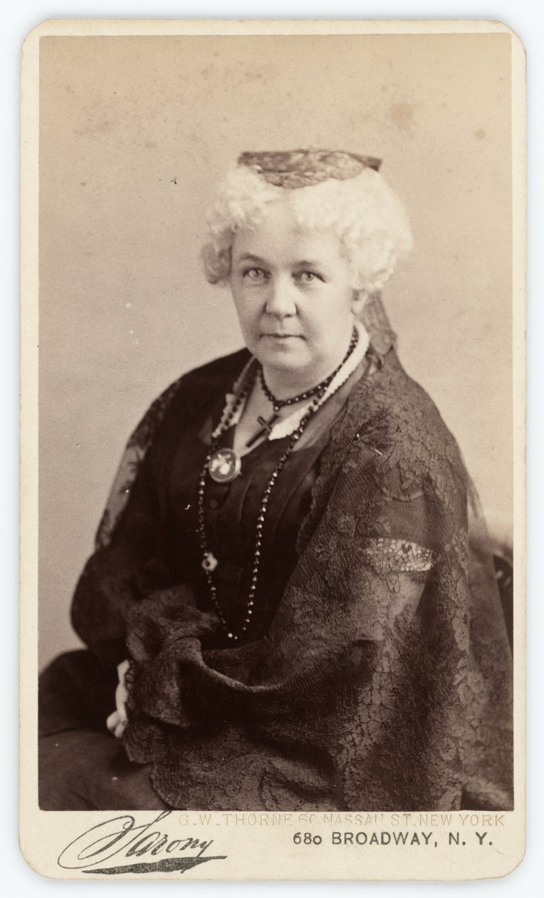 Elizabeth Cady Stanton tekijältä Napoleon Sarony