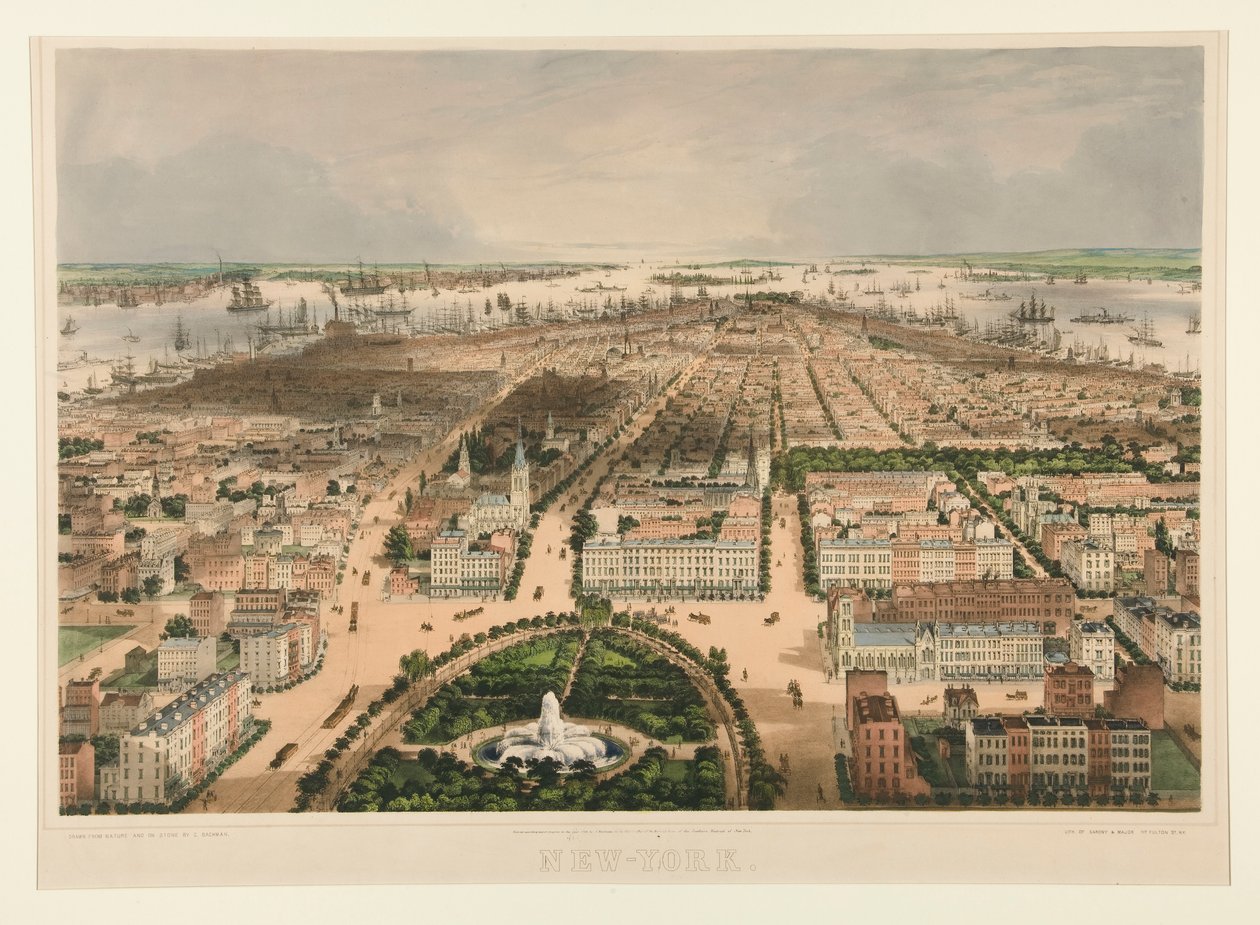 New York tekijältä Napoleon Sarony