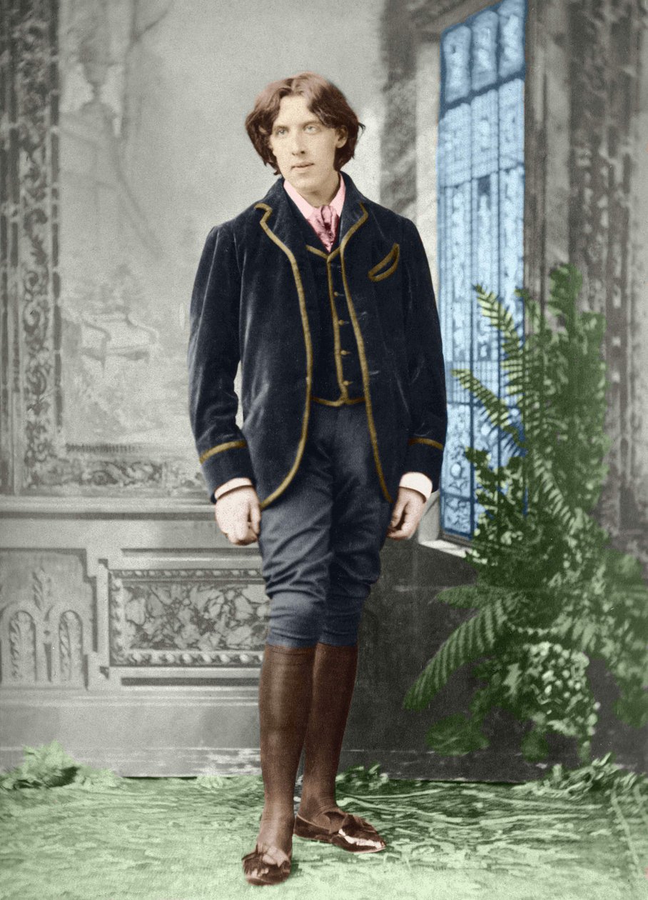 Oscar Wilde (1854 - 1900) noin 1882 (kuva) tekijältä Napoleon Sarony