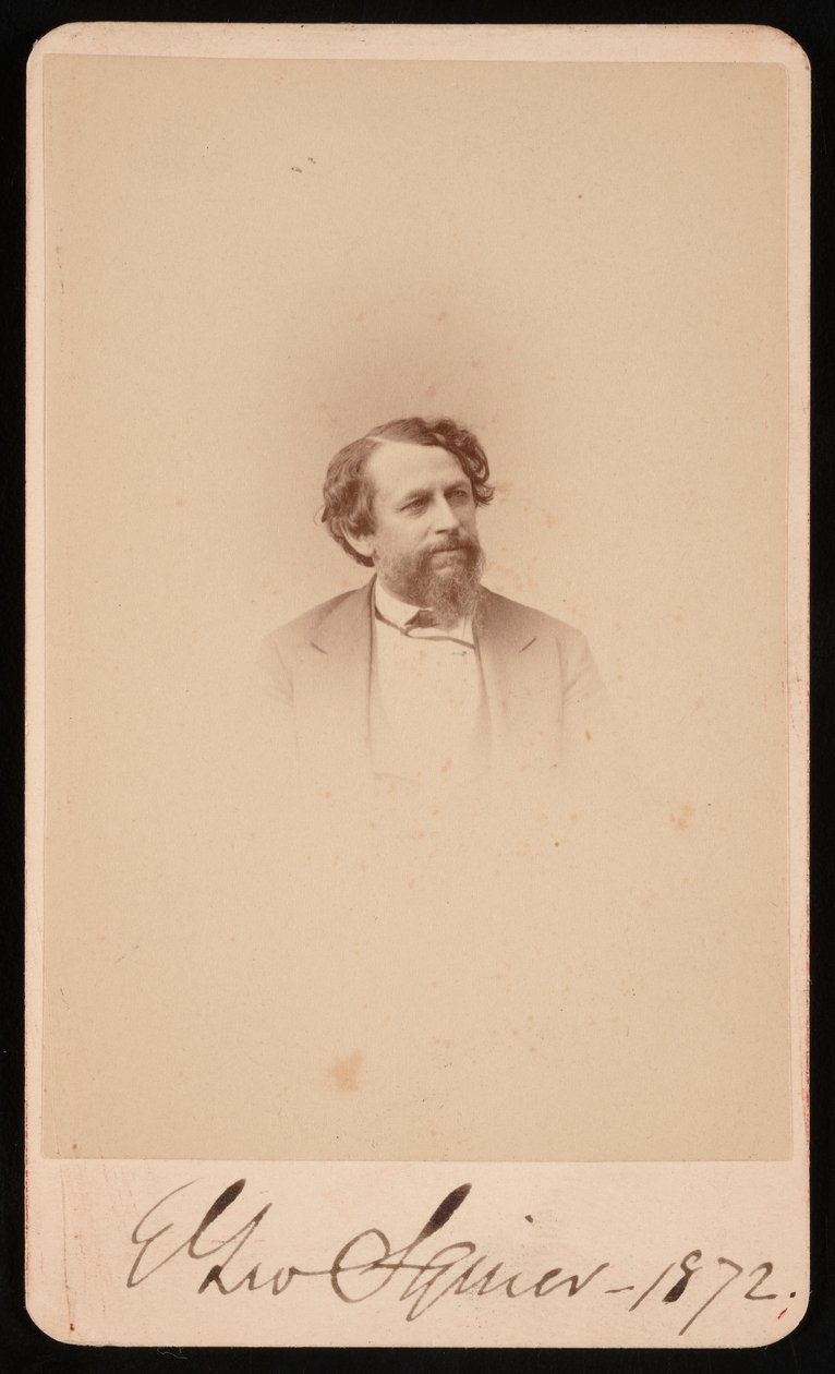 Ephraim George Squierin muotokuva 1821-1888, 1872. tekijältä Napoleon Sarony
