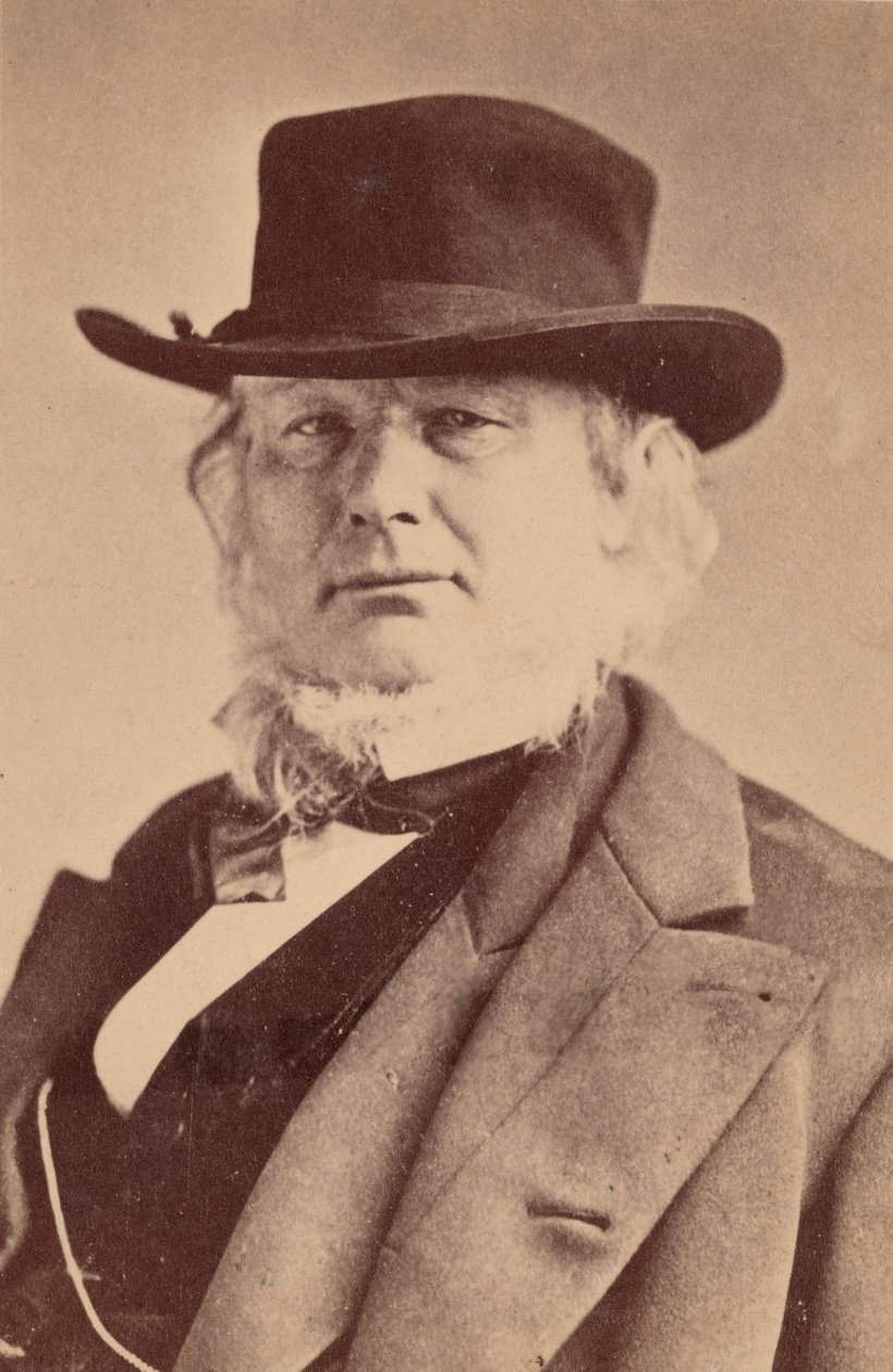 Horace Greeleyn muotokuva 1811-1872, 1869. tekijältä Napoleon Sarony