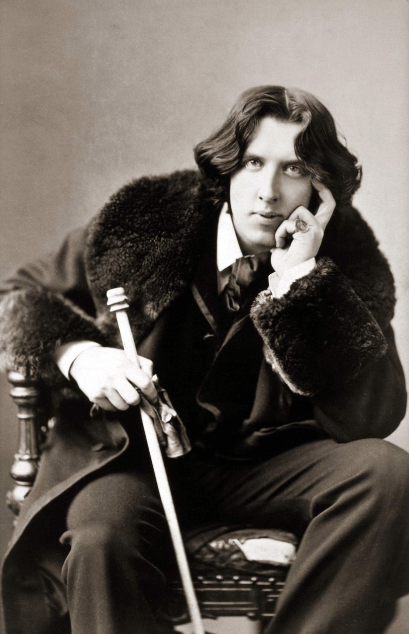 Napoleon Saronyn (1821 - 1896) muotokuva Oscar Wildesta, noin 1882. tekijältä Napoleon Sarony