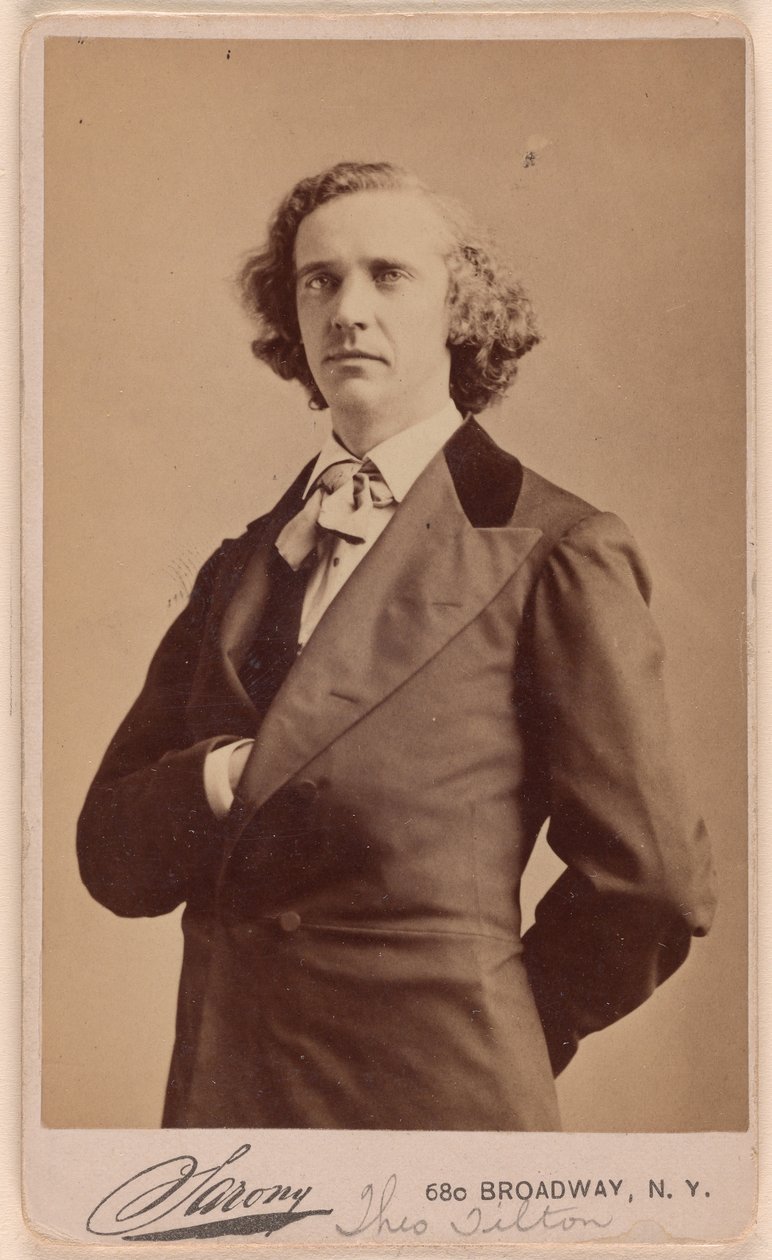 Theodore Tilton tekijältä Napoleon Sarony