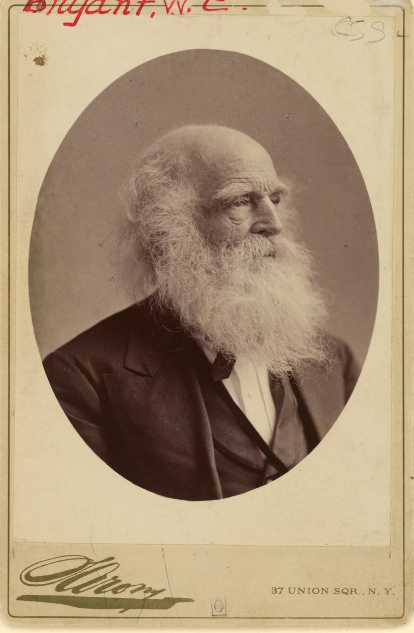 William Cullen Bryant tekijältä Napoleon Sarony
