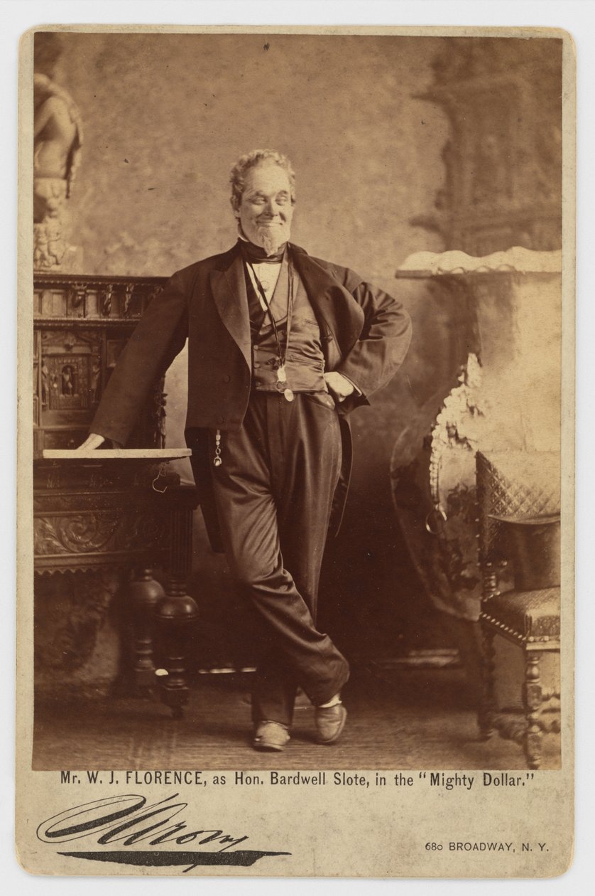 William Jermyn Florence tekijältä Napoleon Sarony