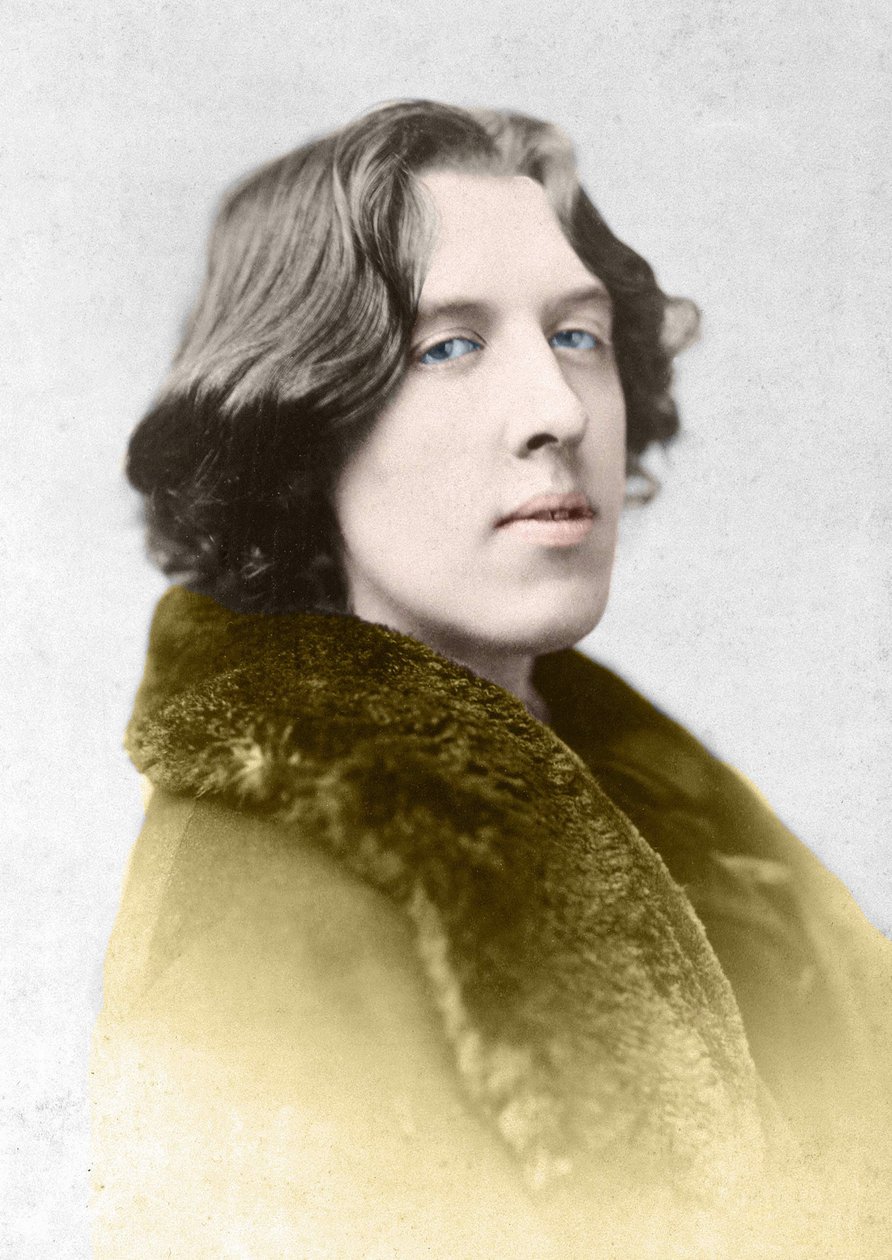 Oscar Wilden (1854 - 1900) muotokuva noin 1882, Napoleon Sarony (1821 - 1896). tekijältä Napoleon Sarony
