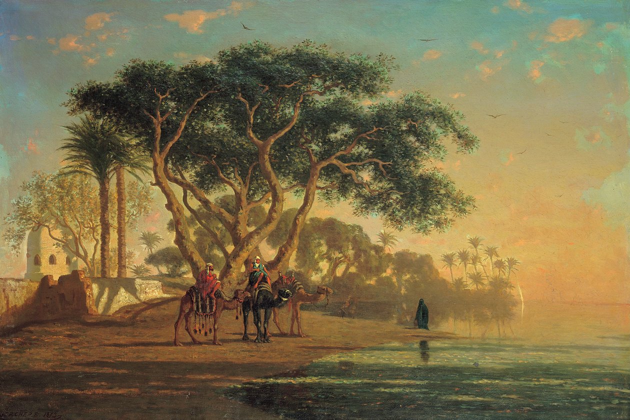Arabian keidas, 1853 tekijältä Narcisse Berchere