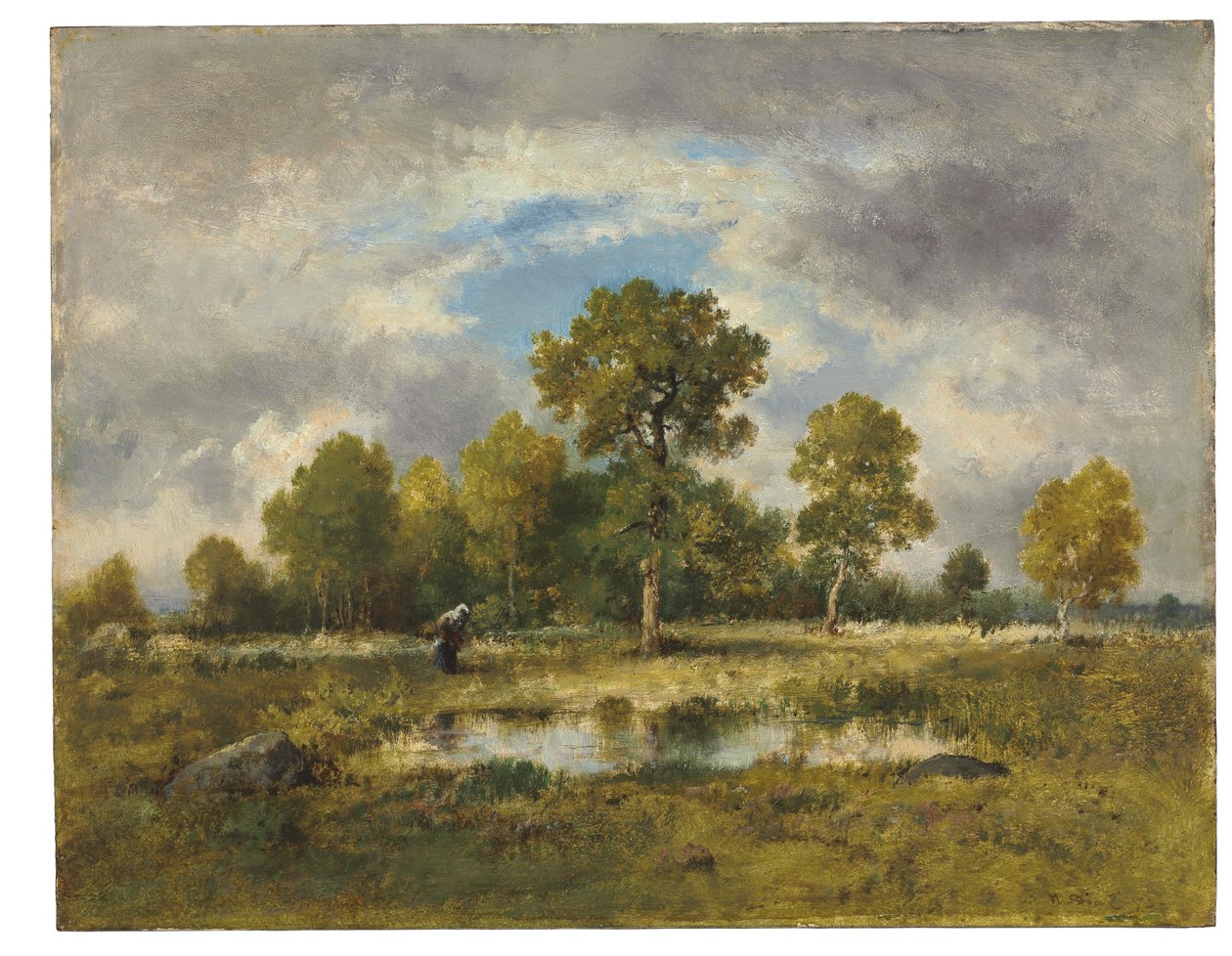 Kyykäärmeen allas, 1873 tekijältä Narcisse Virgile Diaz de la Peña