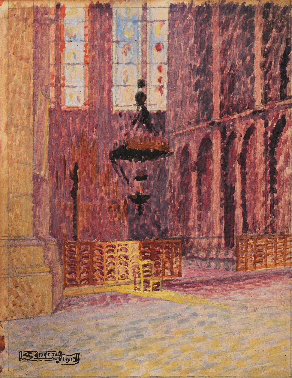 Notre Dame de Reims, Absidalin kappeli tekijältä Narcisse Virgilio Díaz
