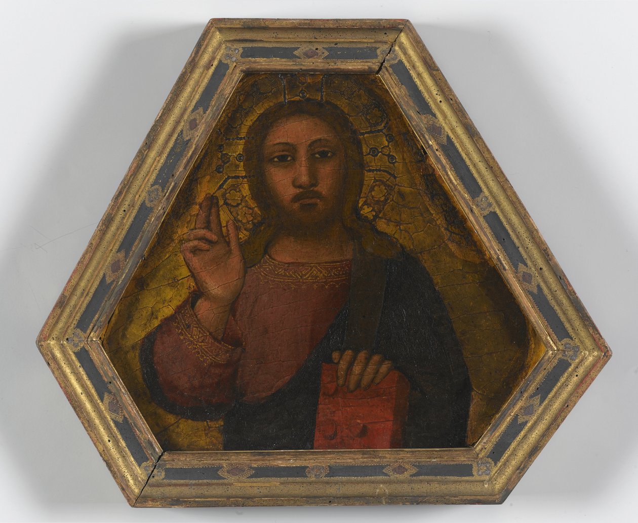 Kristuksen siunaus (tempera ja työkalukulta paneelissa) tekijältä Nardo di Cione