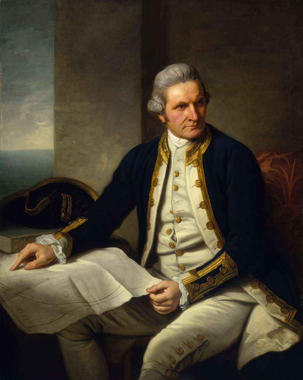 Kapteeni James Cook tekijältä Nathaniel Dance Holland