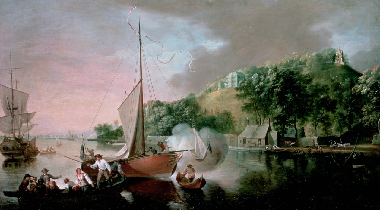 Tivoli, lähellä Corkia, 1780-luku tekijältä Nathaniel Grogan