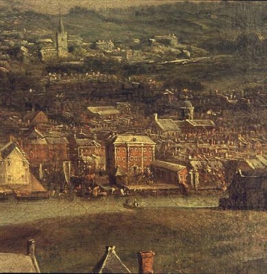 Näkymä Corkista 1780 (77958:n yksityiskohta) tekijältä Nathaniel Grogan