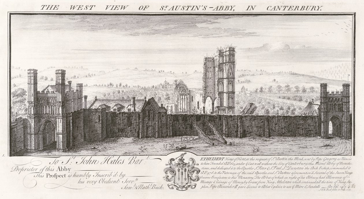 West View of St. Austin