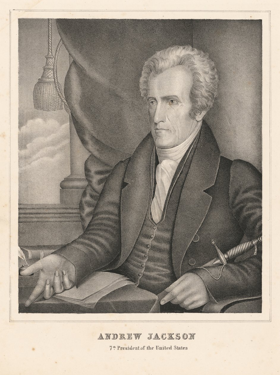 Andrew Jackson tekijältä Nathaniel Currier