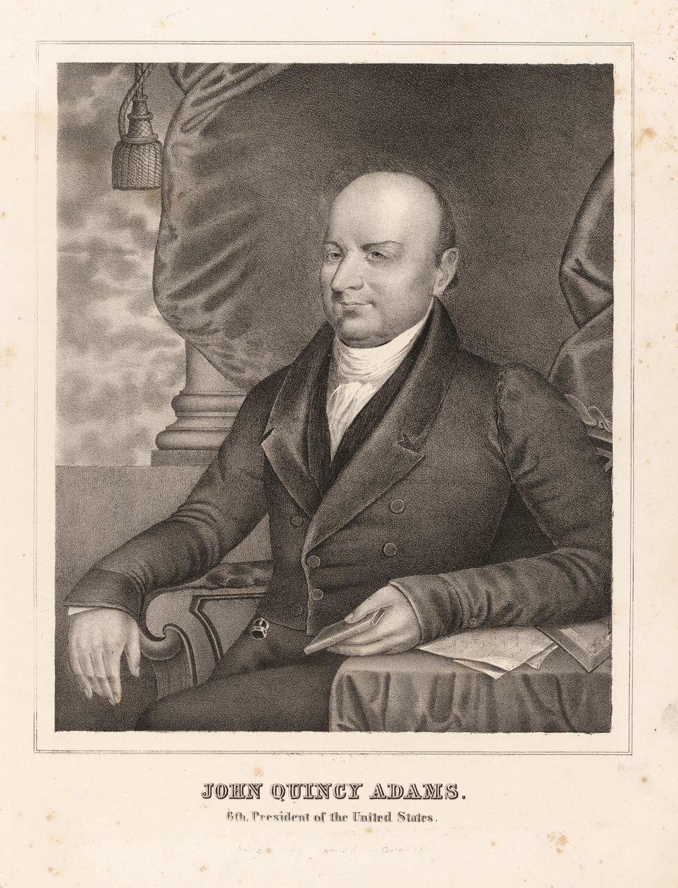 John Quincy Adams tekijältä Nathaniel Currier