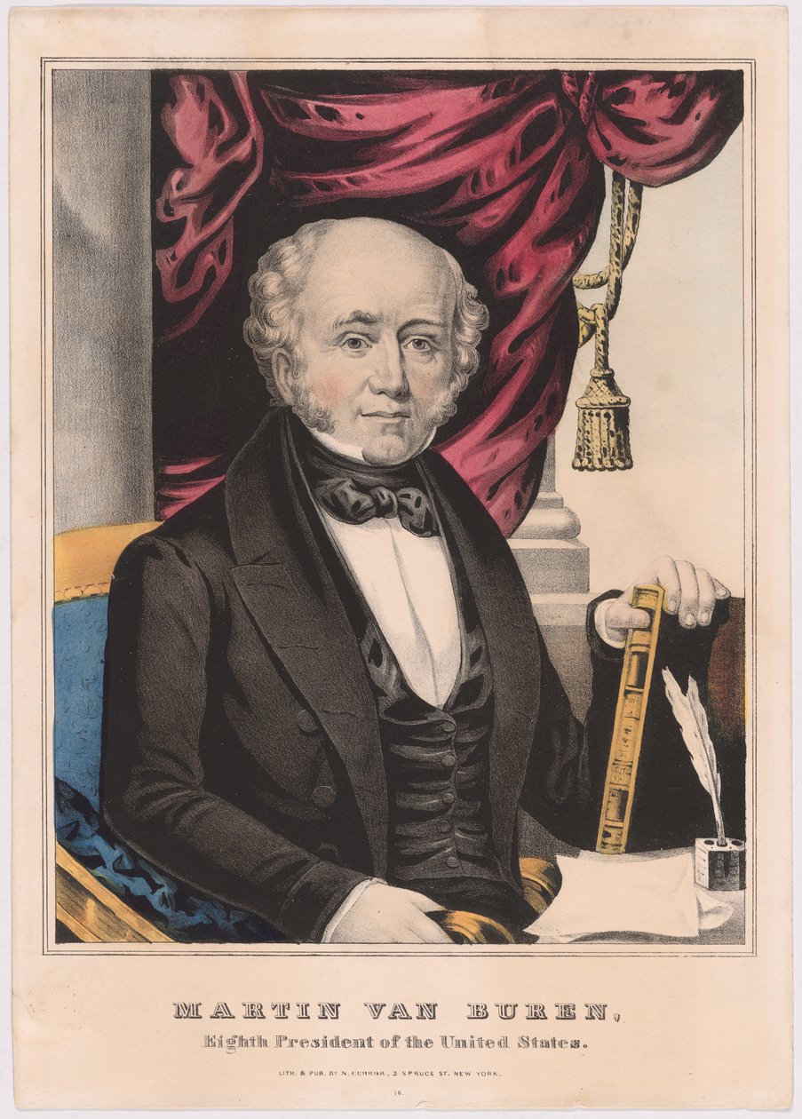 Martin Van Buren tekijältä Nathaniel Currier