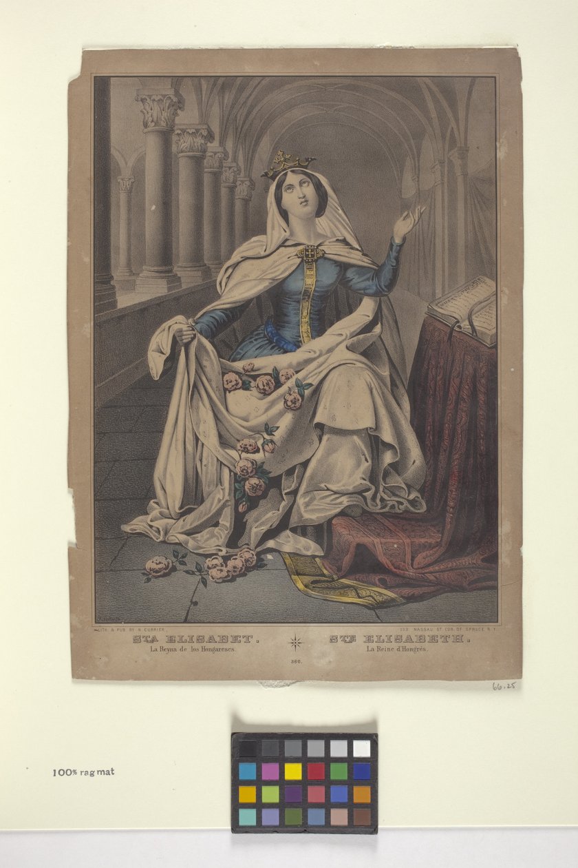 St. Elizabeth (muste, kynä) tekijältä Nathaniel Currier