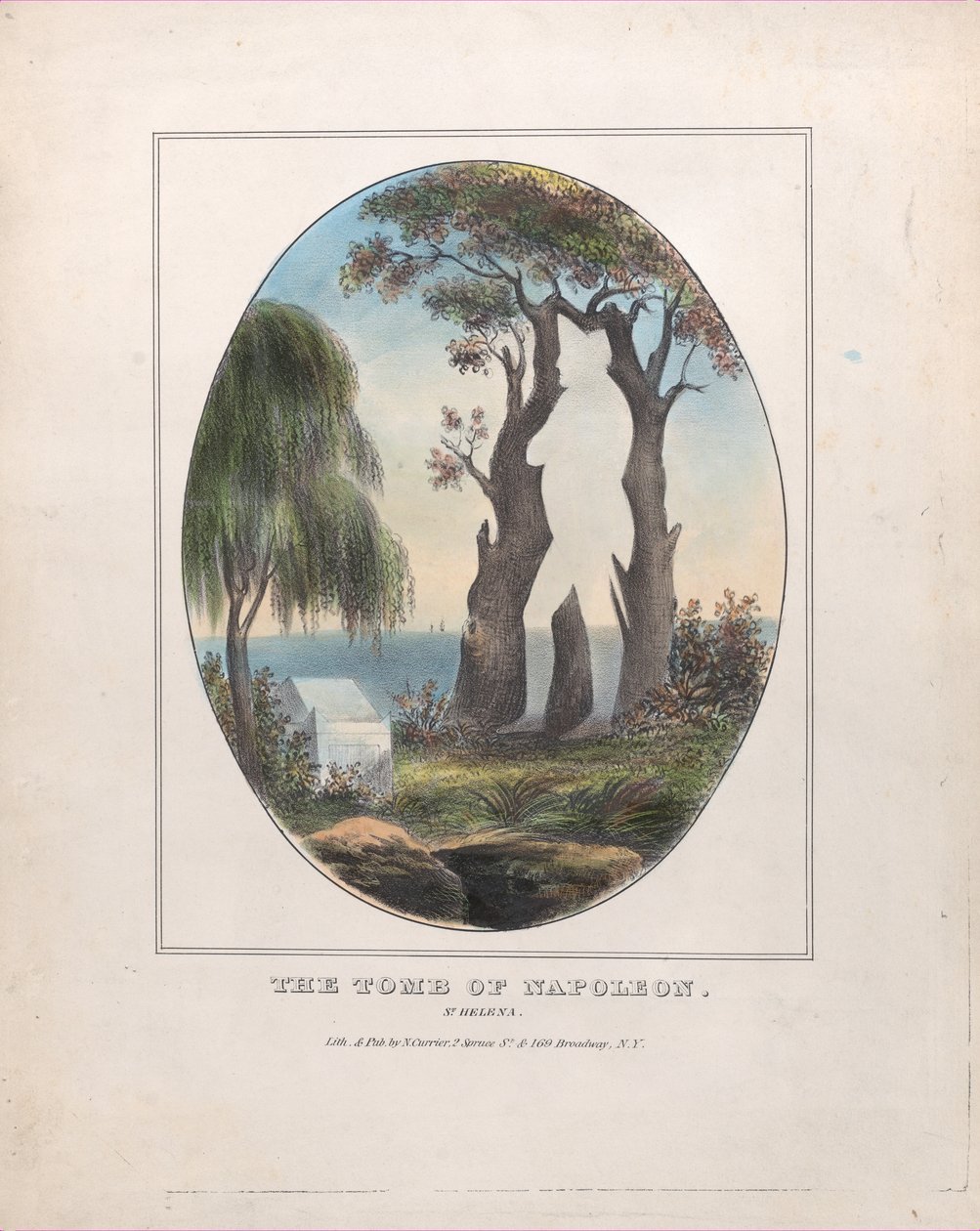 Napoleonin hauta, 1833-88, 1833-88. tekijältä Nathaniel Currier