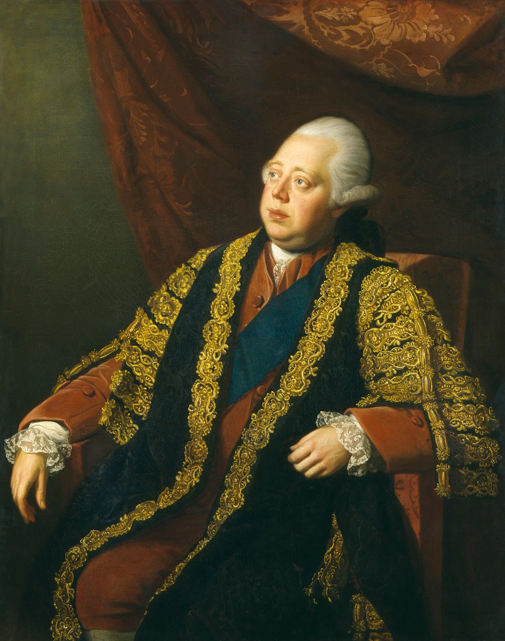 Frederick North, Guilfordin 2. jaarli, - tekijältä Nathaniel Dance Holland