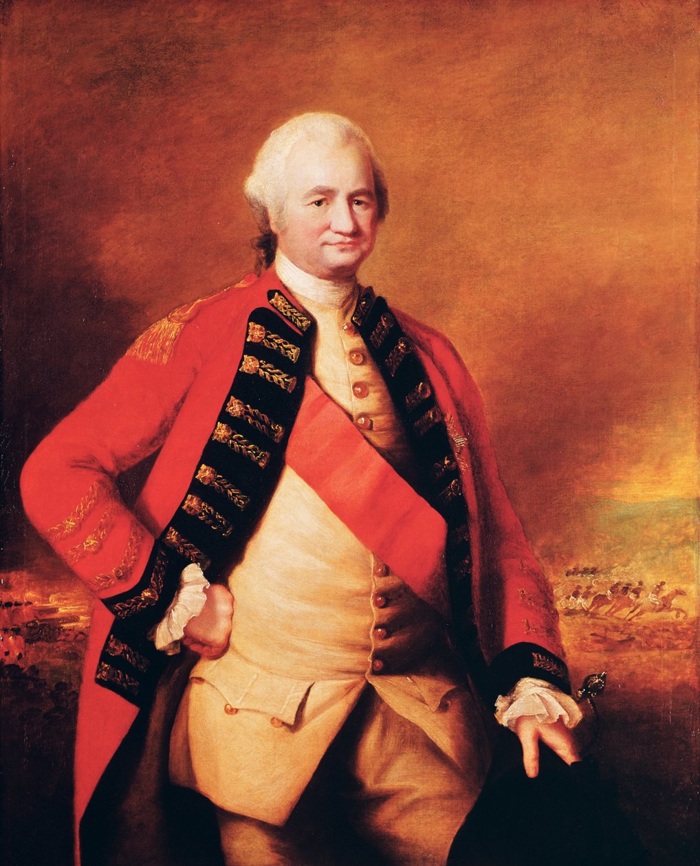 Robert Clive (1725-74) 1. Baron Clive, n. 1773 tekijältä Nathaniel Dance Holland