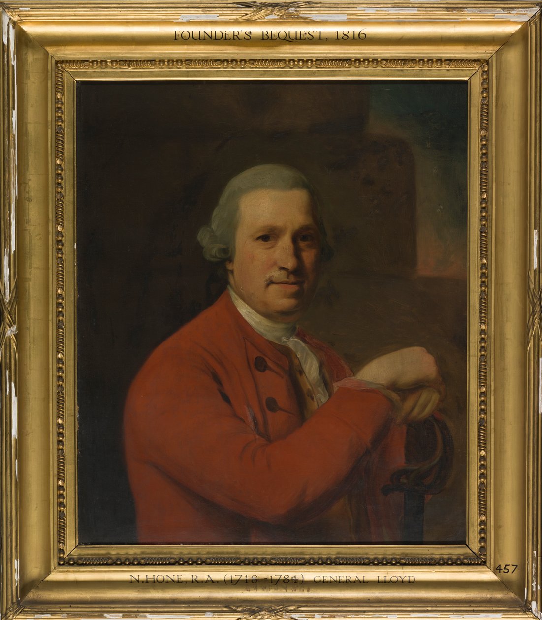Kenraali Lloyd, 1773 tekijältä Nathaniel Hone