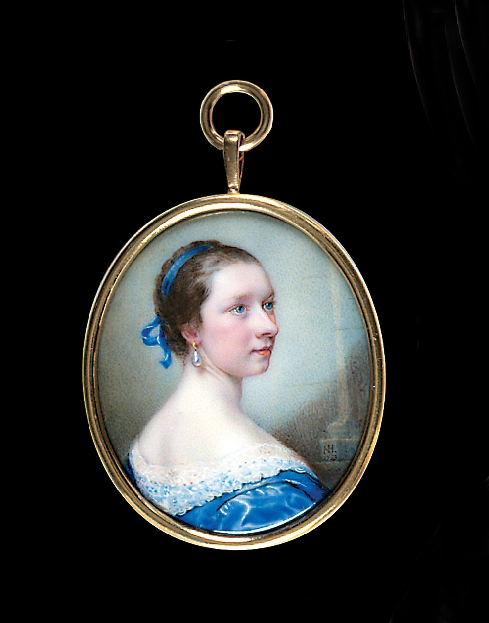 Lydia Garner, 1753 tekijältä Nathaniel Hone