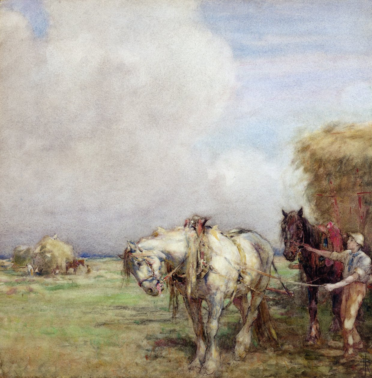 Hay Wagon (wc paperilla) tekijältä Nathaniel Hughes John Baird