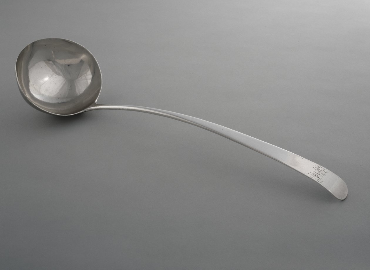 Punch Ladle, c. 1808-1820 (hopea) tekijältä Nathaniel Vernon