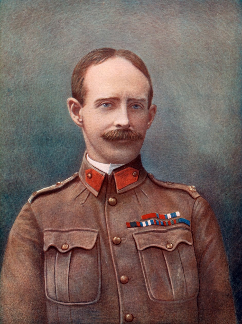 Kenraaliluutnantti Ian Hamilton, jalkaväkidivisioonan komentaja, Etelä-Afrikan kenttäjoukot, 190 tekijältä Navy and Army