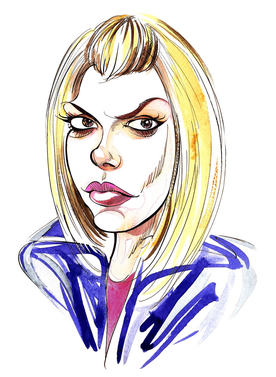Billie Piper Doctor Whosin avustajana Rose Tyler BBC:n sarjassa tekijältä Neale Osborne