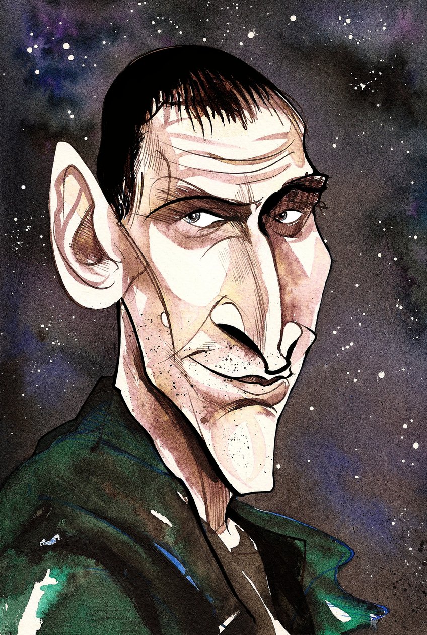Christopher Eccleston Doctor Whona BBC:n samannimisessä televisiosarjassa tekijältä Neale Osborne