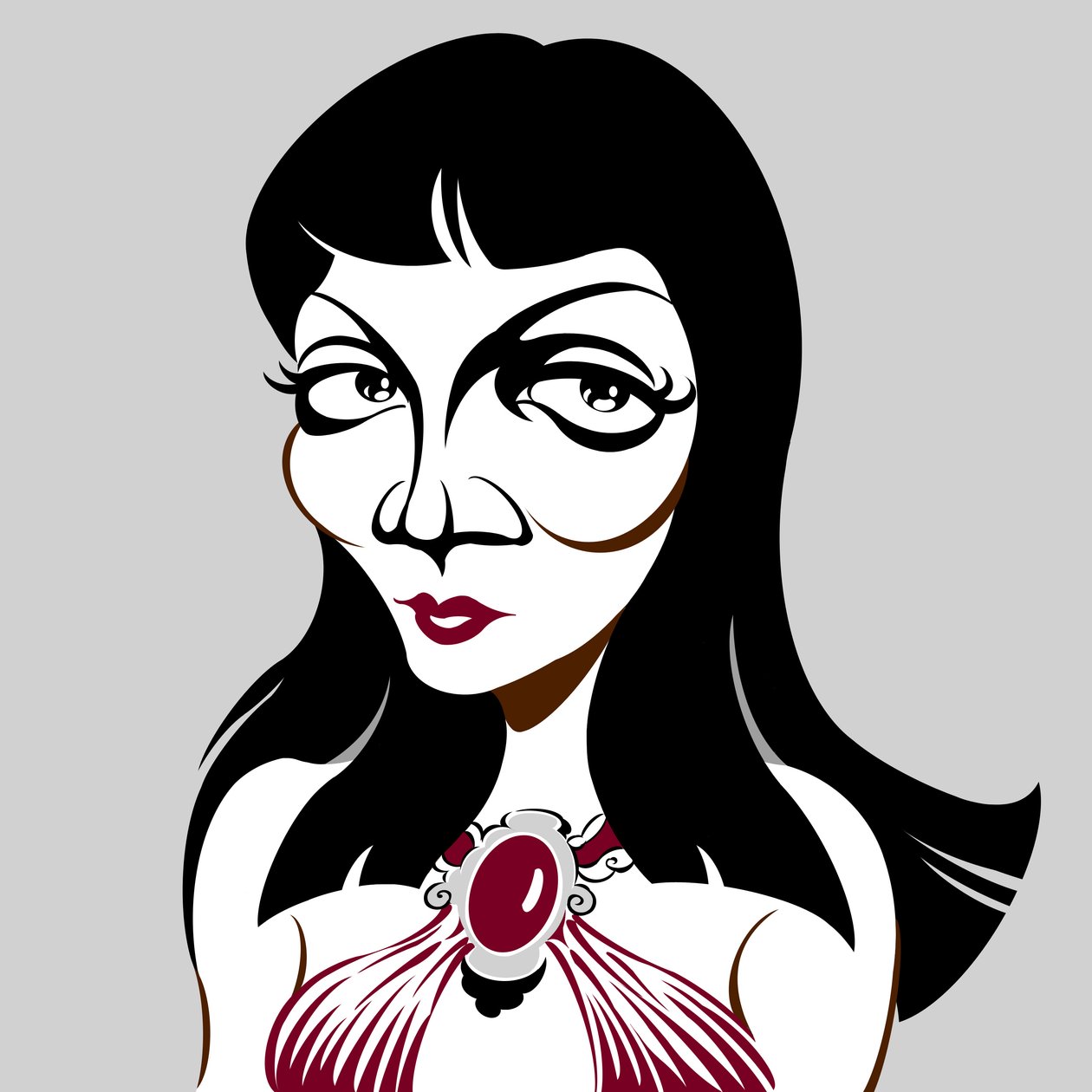 Claudette Colbert, 2018 tekijältä Neale Osborne