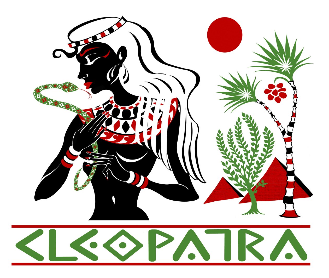 Cleopatra, värigrafiikkavaihtoehto, 2010, Neale Osborne tekijältä Neale Osborne